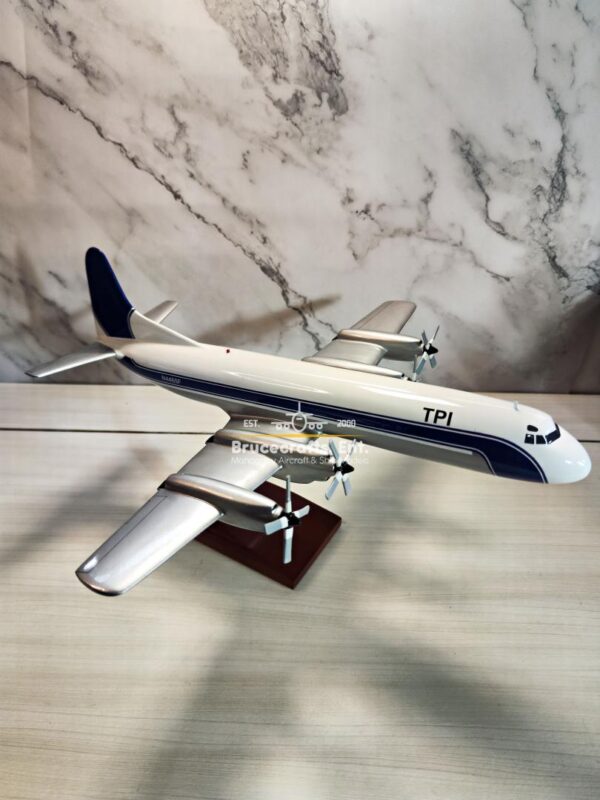 Model of Lockheed Model 10 Electra with detailed craftsmanship.